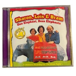 RARE Sharon Lois Bram One Elephant Deux Elephants (CD, The Elephant Show, 2002)